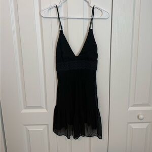 Abercrombie & Fitch Black Strappy Top